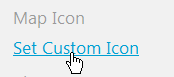 Redefine default map icon