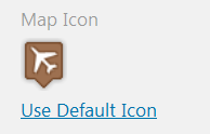Custom icon for a location Custom icon for a location