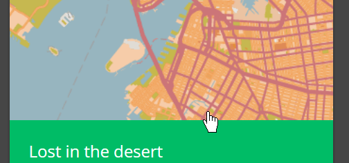 Select a beautiful map style.