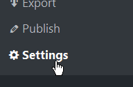 Locatoraid settings link