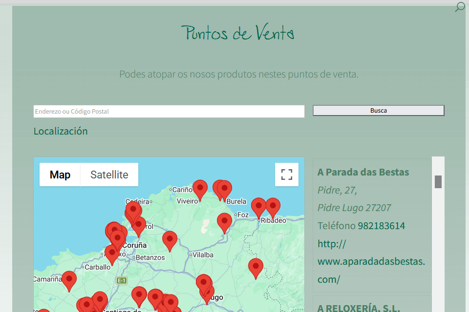 Spanish eco-friendly product shops